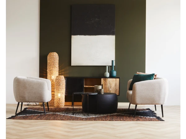 Vloerlamp ROTA Klein - Naturel Hout 4 Vloerlamp ROTA Klein - Naturel Hout - Afbeelding 4