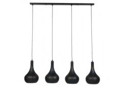 Hanglamp PUNCH - Zwart/bruin Zwart 9 Hanglamp PUNCH - Zwart/bruin Zwart -Verlichtingswinkel Van Hoge Kwaliteit zijlstra 27375