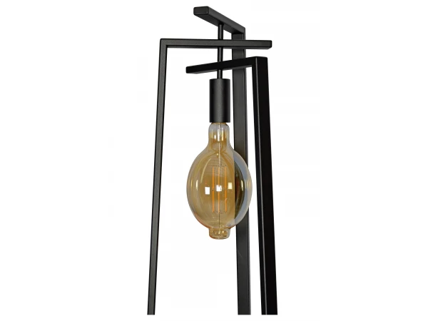 Vloerlamp TREVI - Zwart Zwart 2 Vloerlamp TREVI - Zwart Zwart - Afbeelding 2