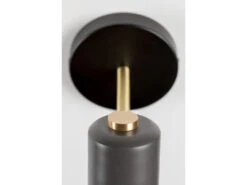 Zuiver Muurlamp CHARLIE - Grijs/Zalm Grijs -Verlichtingswinkel Van Hoge Kwaliteit zuiver charlie 29209