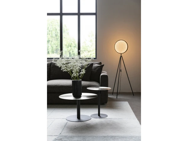 Zuiver Vloerlamp SIEN - Rotan/Zwart Zwart 2 Zuiver Vloerlamp SIEN - Rotan/Zwart Zwart - Afbeelding 2